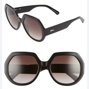 LONGCHAMP LO655S SUNGLASSES BLACK